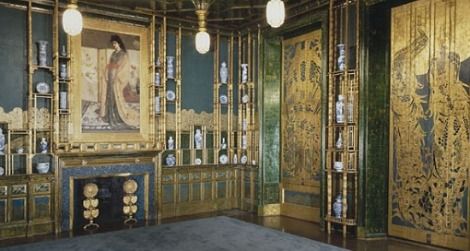 Visit the Peacock Room, restored to its 1908 condition