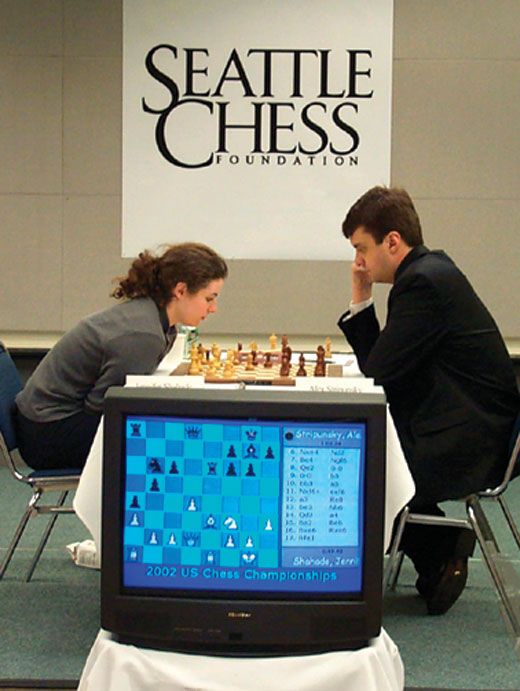 Black Classic Elegant International Chess Day Instagram Post