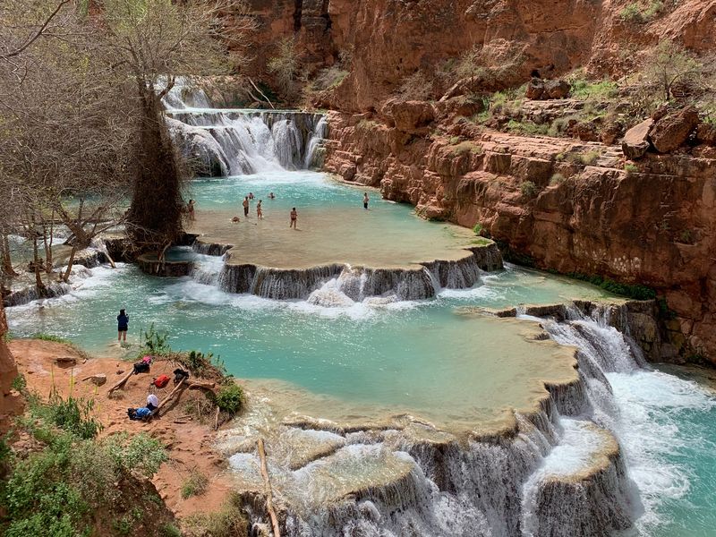 Beaver Falls near the Grand Canyon in Arizona. Smithsonian Photo