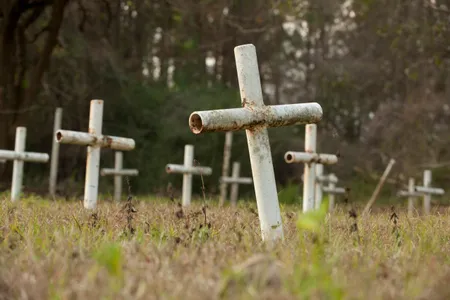 Only a portion of the scores of children buried at the former Florida School for Boys were located in its graveyard. The majority of students were buried elsewhere in unmarked, undocumented graves.
