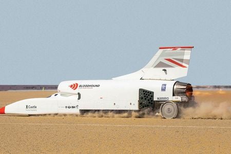 Bloodhound in afterburner.
