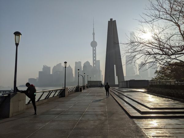 Morning stretch in Shanghai thumbnail