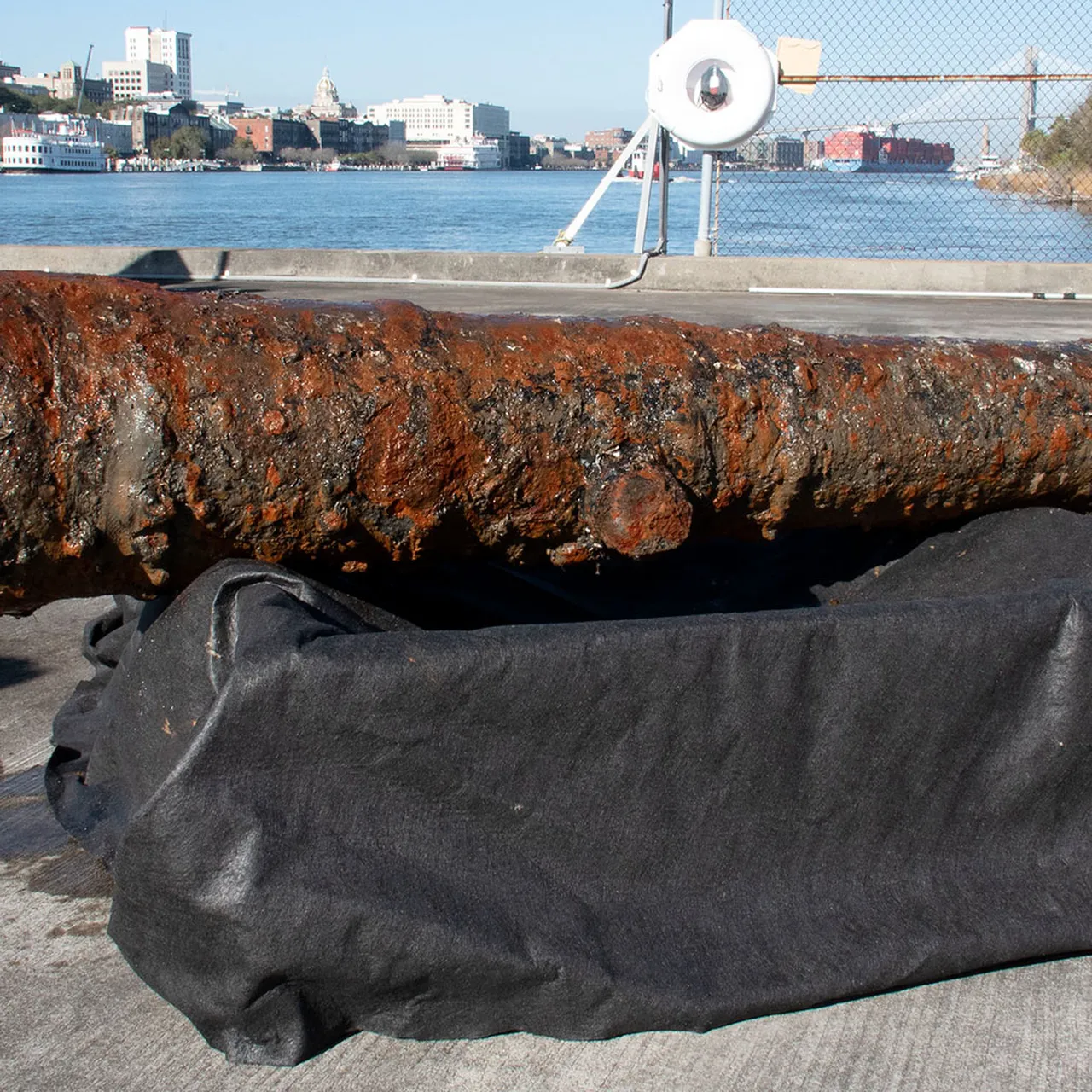 Workers Dredging the Savannah River Stumbled Upon 19 Cannons That Had Been Underwater Since the Revolutionary War
