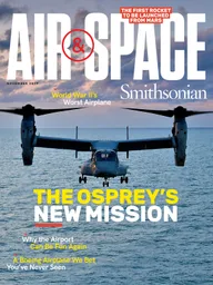Cover of Airspace magazine issue from October 2019