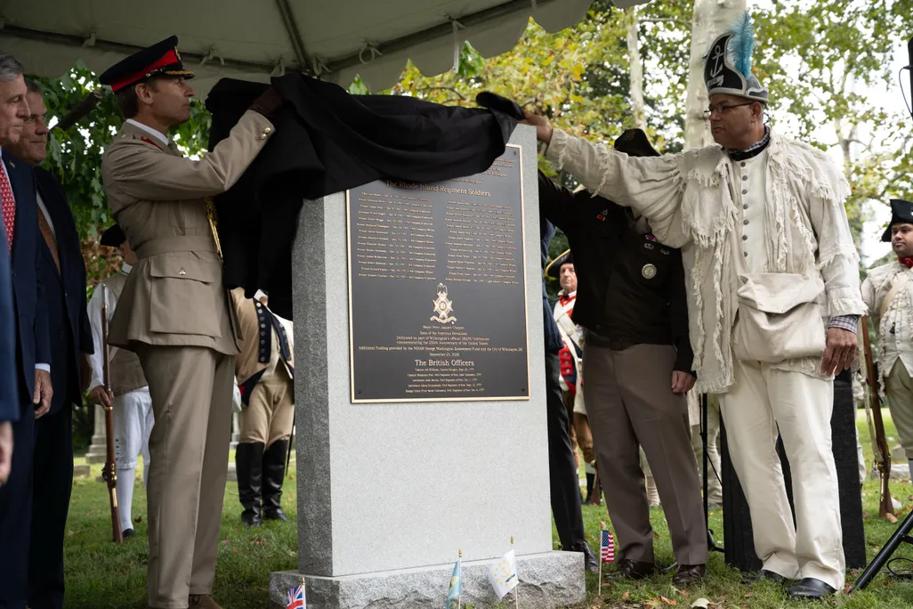 Revolutionary War memorial in Wilmington