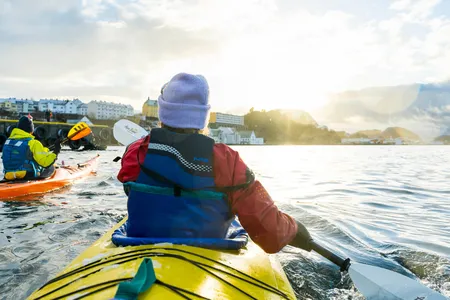 Kayaking in Norway