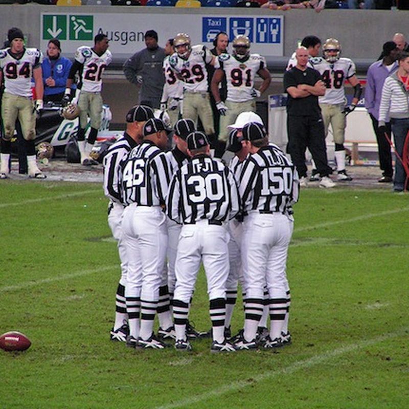 old nfl referee uniforms