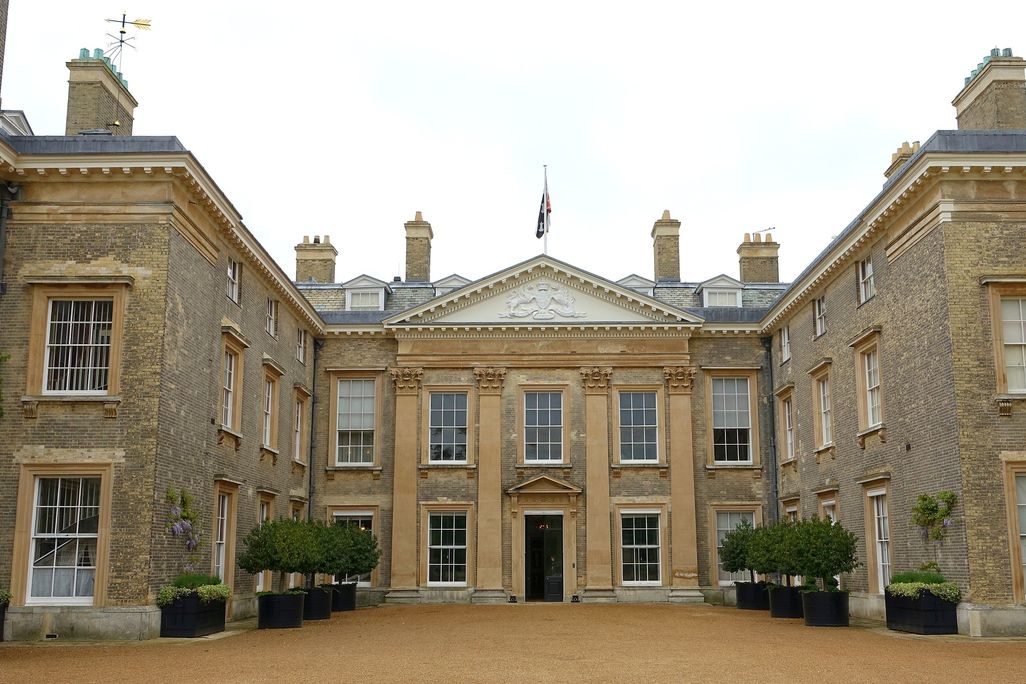 Photograph of the front of Althorp