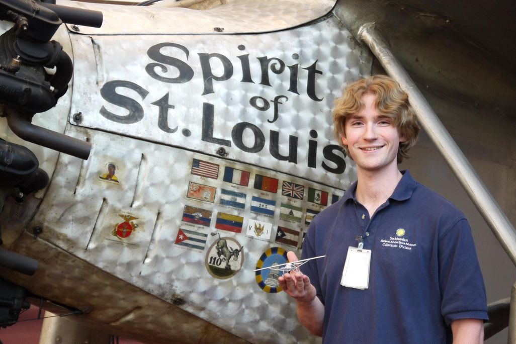 Museum specialist Chris Reddersen