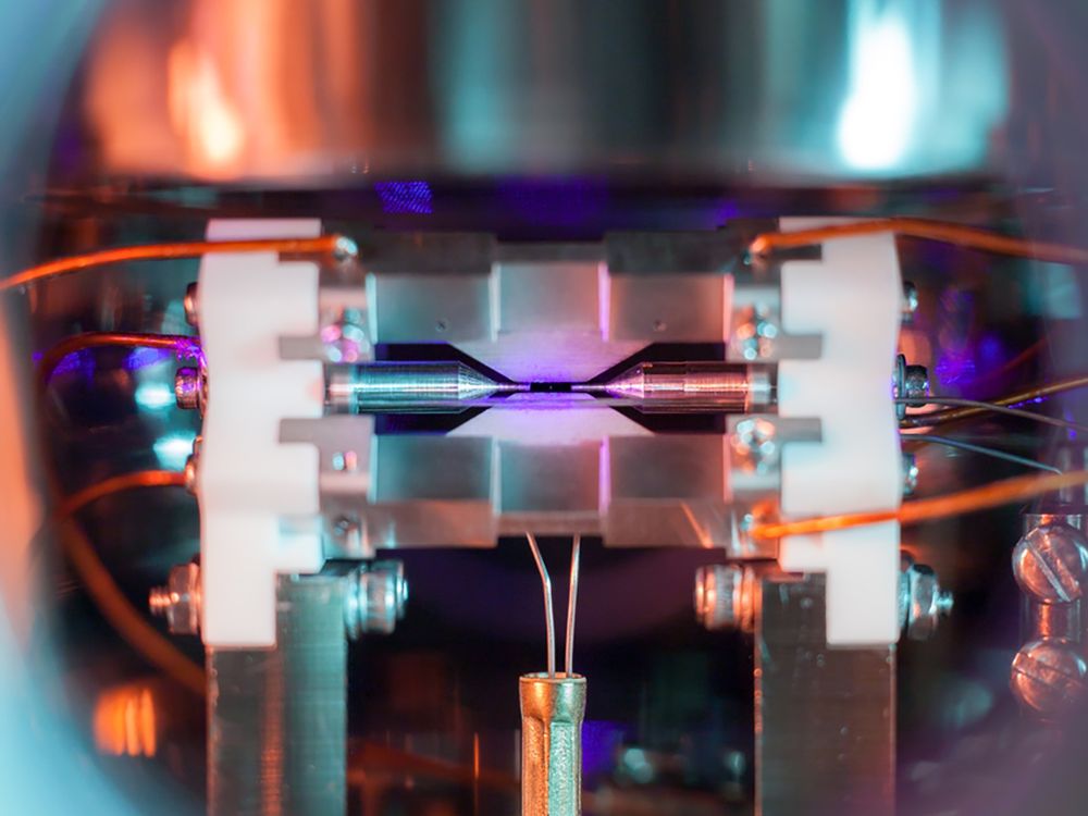 Single Atom in Ion Trap