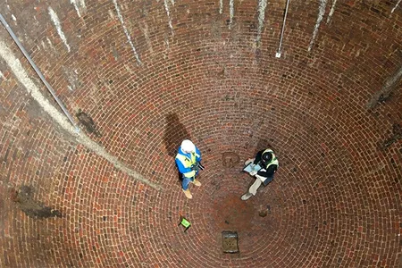 Ice merchants stored imported blocks of frozen Norwegian fjords in this massive egg-shaped structure