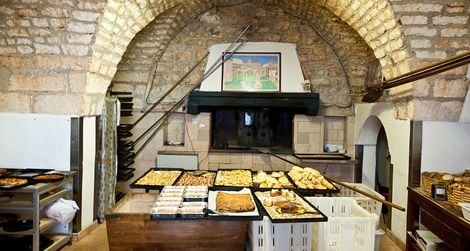 A bakery in Puglia