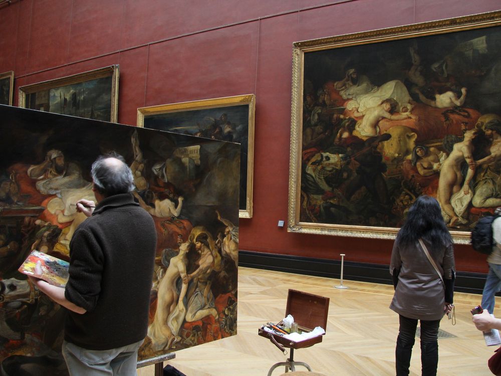 Louvre Copyist