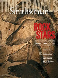Cover of Smithsonian magazine issue from April 2015