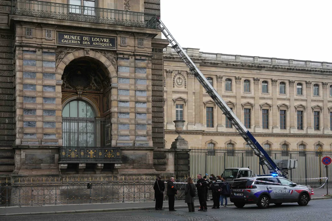 Ladder at the Louvre