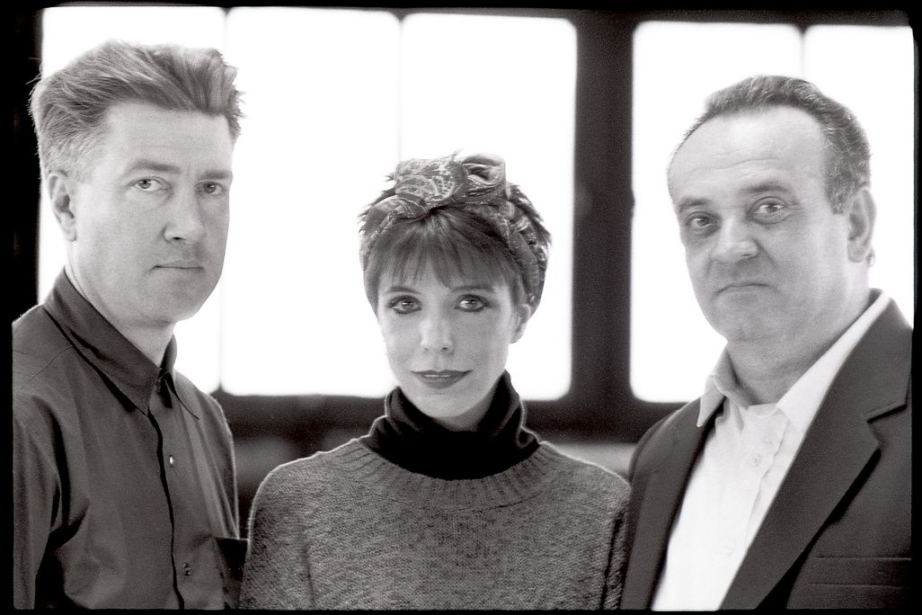 David Lynch, Angelo Badalamenti and singer Julee Cruise