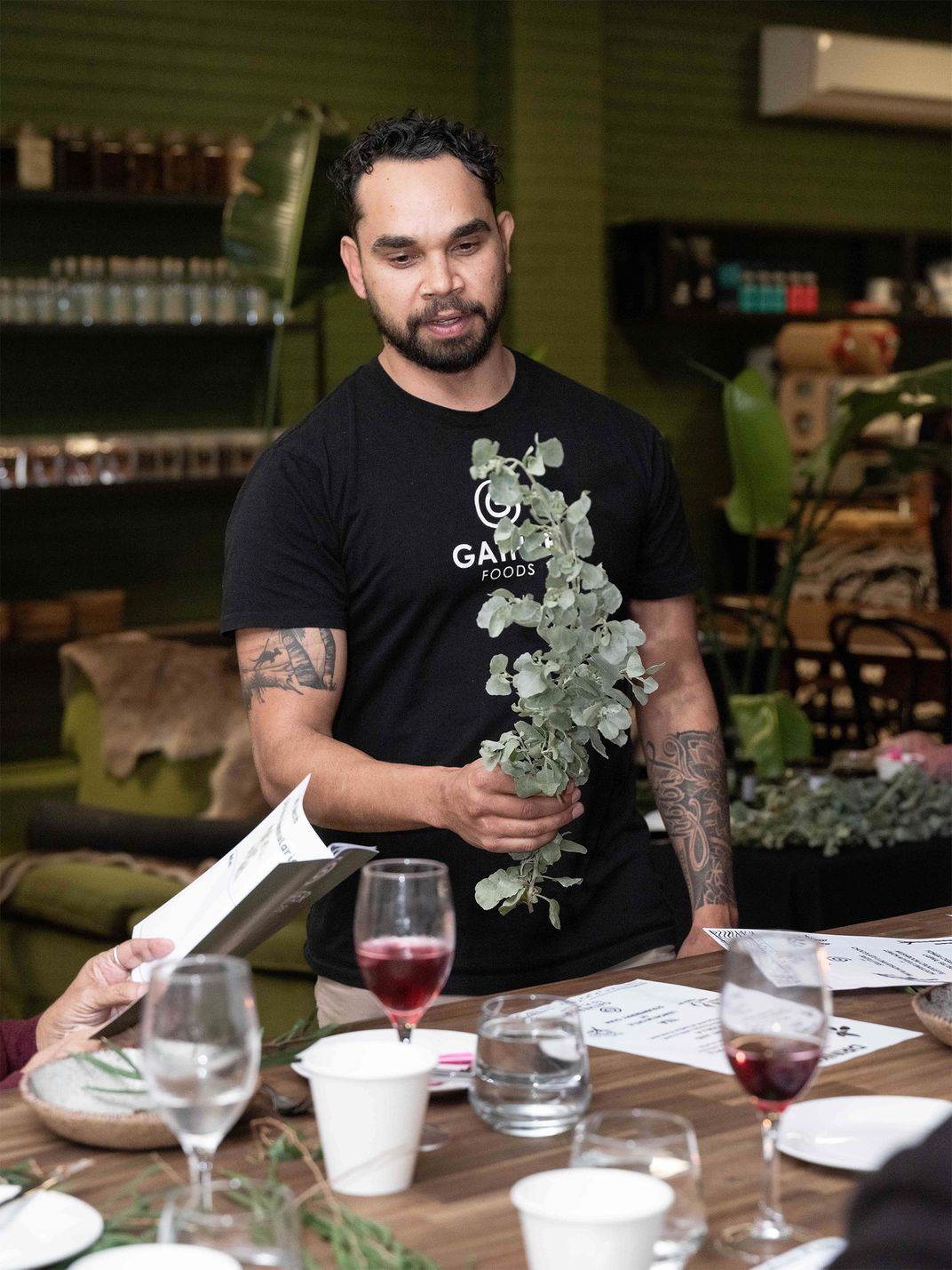 Ash Penfold, of Gather Foods