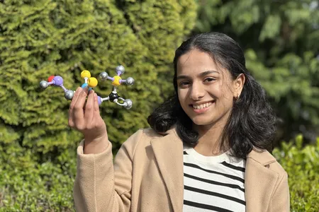 With Eco Purge, Arya Satheesh won the European category of the 2026 Earth Prize, the largest environmental competition in the world for young students. She was awarded $12,500 to continue to develop her prototype.