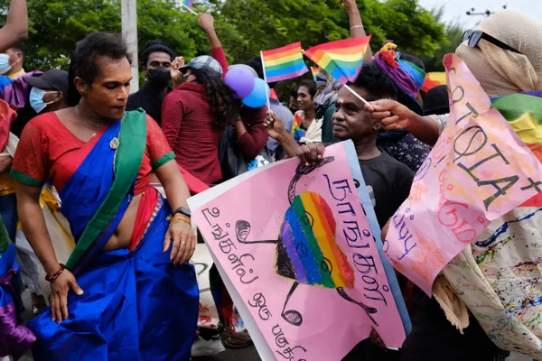 A Brave Heart Dances in LGBT Pride walk thumbnail