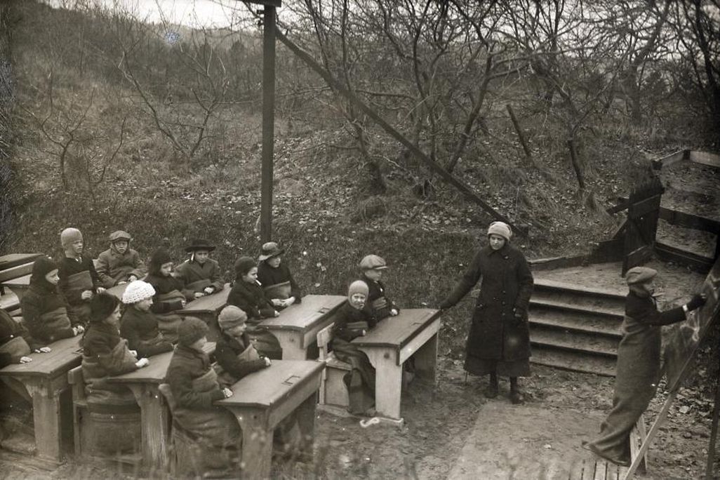 Open-air school in the Netherlands