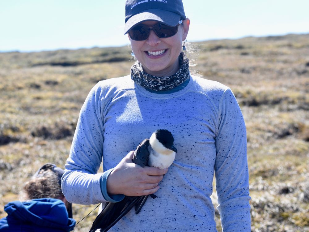 Dr. Autumn-Lynn Harrison, Smithsonian Migratory Bird Center. Credit: Mary Lewandowski, National Park Service.