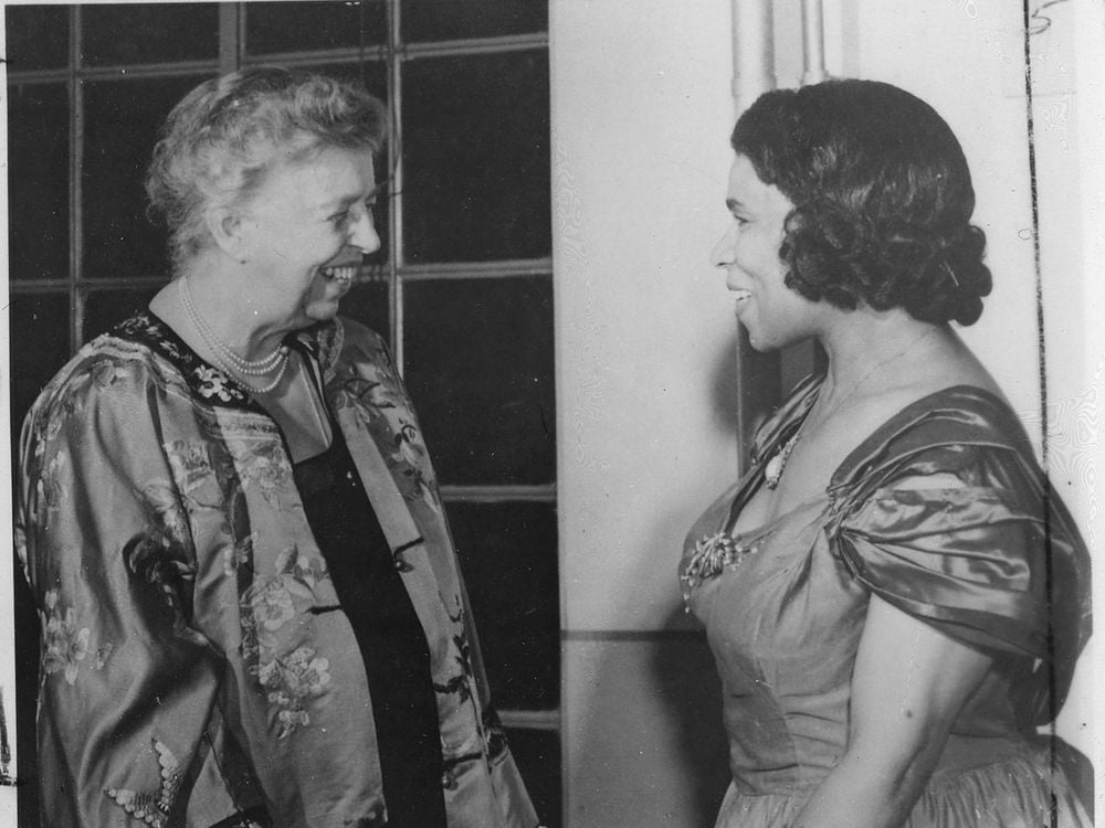 Eleanor Roosevelt and Marian Anderson in Japan