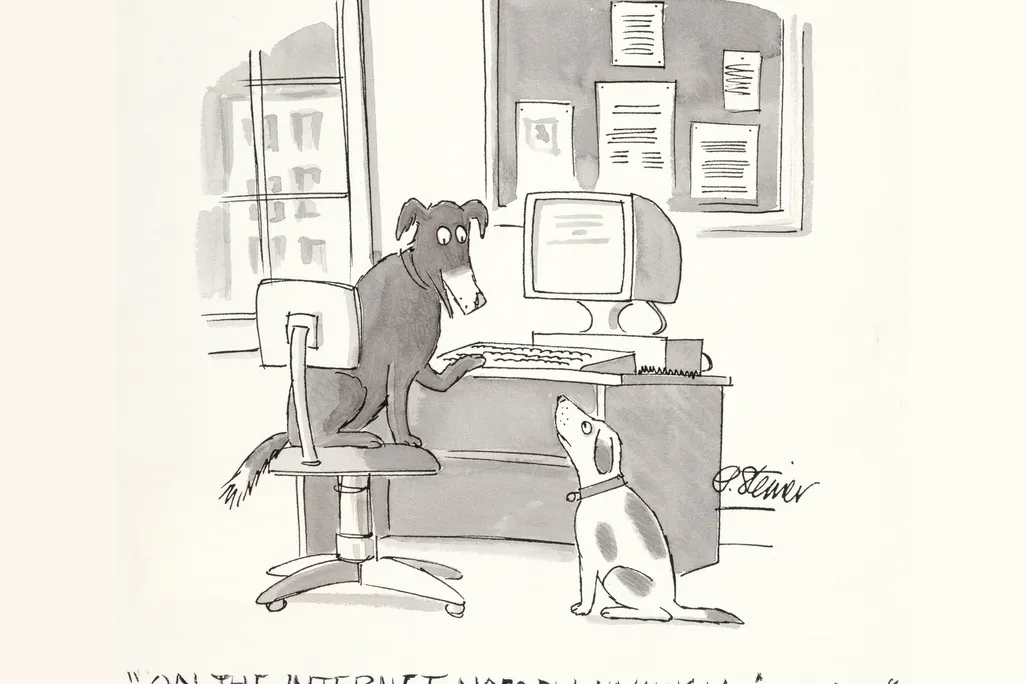 Steiner's New Yorker Dog