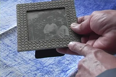 Hassinger's video (above: Birthright by Maren Hassinger, 2005) is a powerful history of seven orphaned children, a story of stolen labor and stolen lives, a family chronicle &ldquo;that came out of being enslaved, the aftermath of slavery,&rdquo; says the artist.