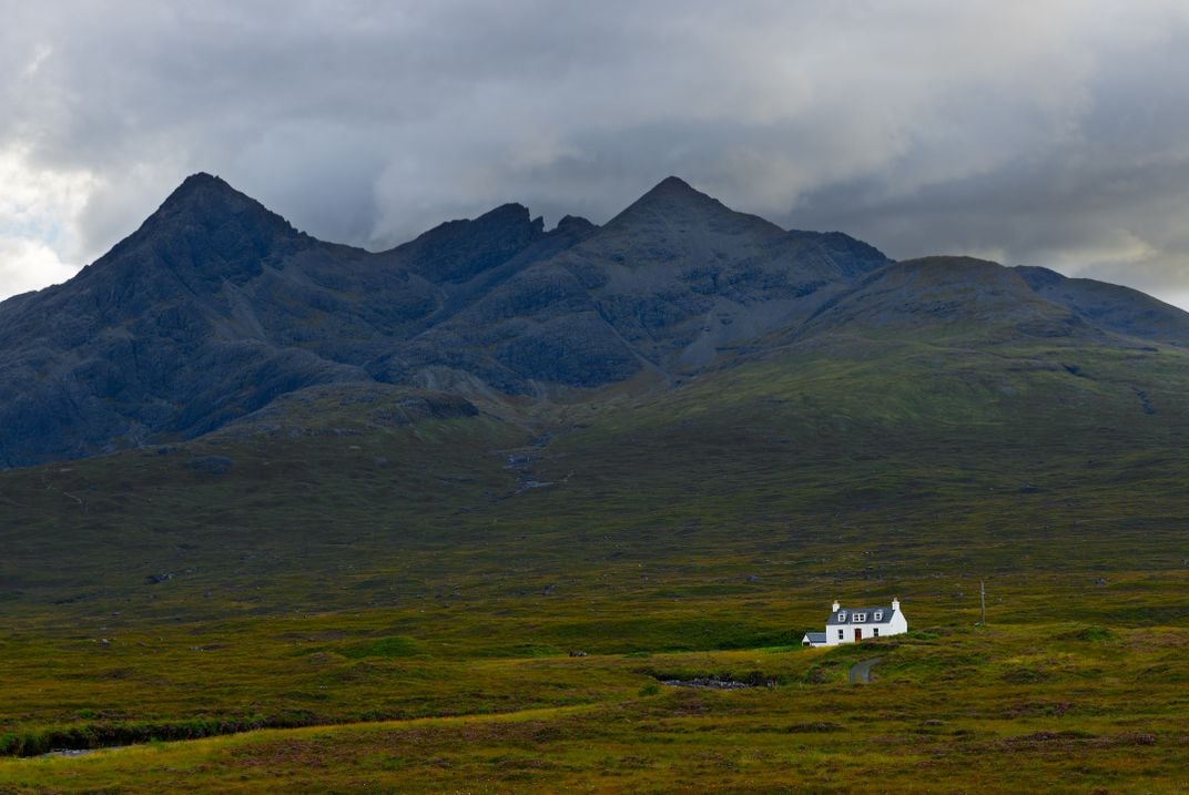 Skye has a lot of rain, even by British standards.