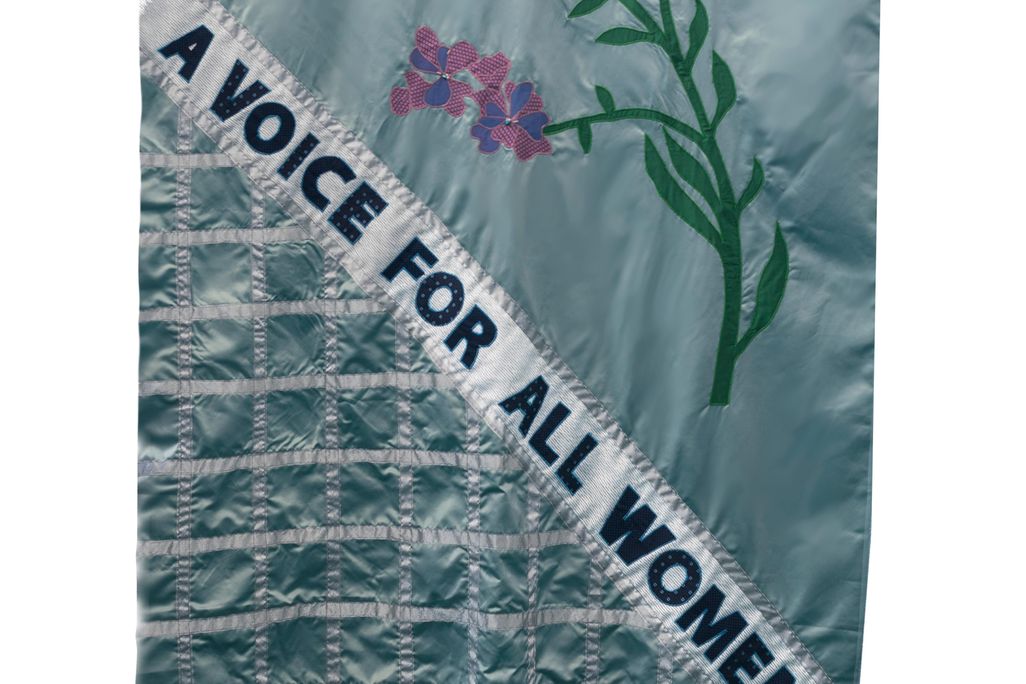 PROCESSIONS Banner by artist Lucy Orta and women of HMP Downview (commissioned by Historic England, coordinated by London College of Fashion). Photo credit - Lance Tabraham (2)  (1).jpg