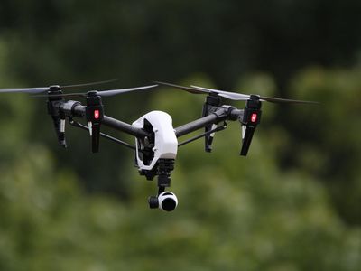 No longer Army material: DJI's Inspire 1 drone.