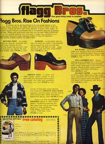 Ad for Flagg Bros. shoes, 1970s