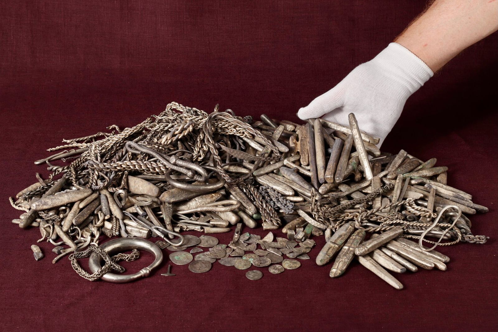 Routine Yard Work Reveals a Trove of Viking Silver—the Largest Treasure of Its Kind Ever Discovered in Denmark