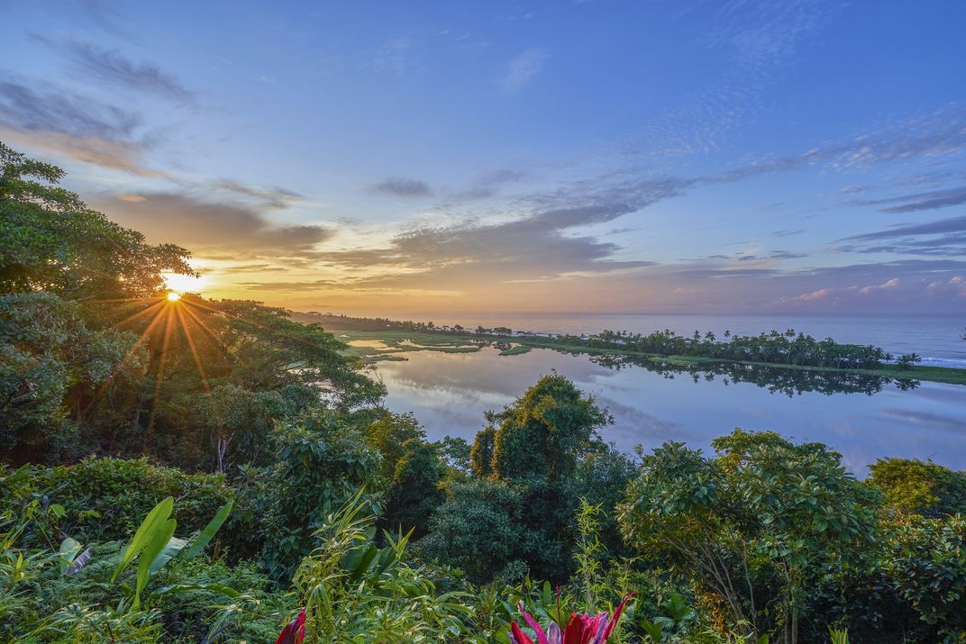 Sunrise in Corcovado National Park on the Osa Peninsula