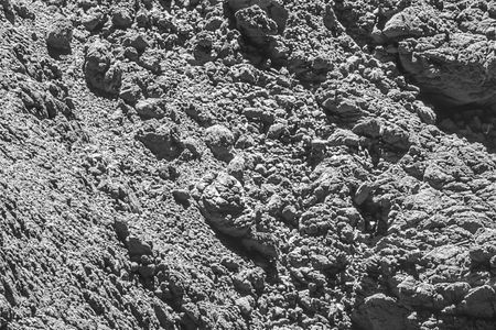 Philae's final resting spot on the comet. If you look closely the robotic lander's raised leg can be seen in the middle of the image's right edge.