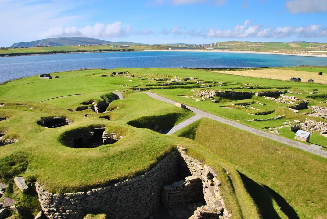 Archaeological site of Jarlshof, Shetland Islands