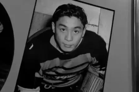 Larry Kwong in the 1940s