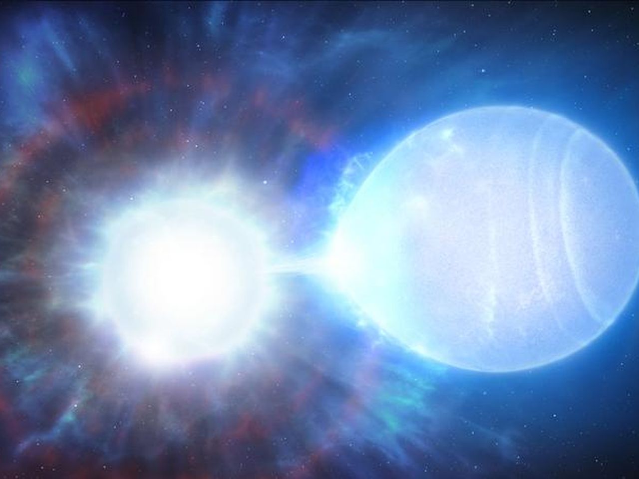 Astronomers Discover a Rare White Dwarf Pair Doomed to