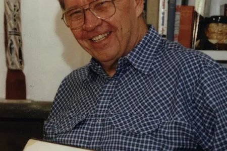 Dr. Henderson a week after he received the Presidential Medal of Freedom from President Bush