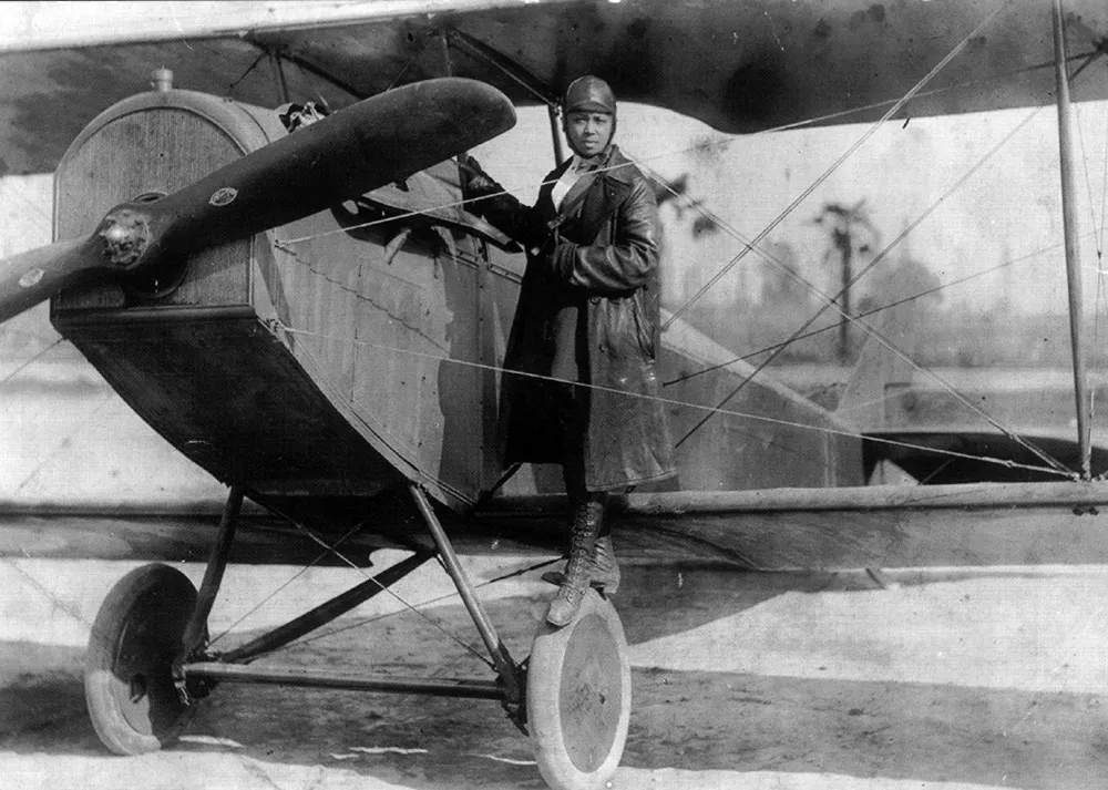 Bessie Coleman, Curtiss JN-4