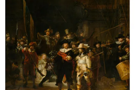 Although the painting is dubbed The Night Watch, research suggests that it was originally a daylight scene. 