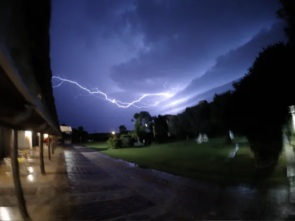 Storm in the countryside thumbnail