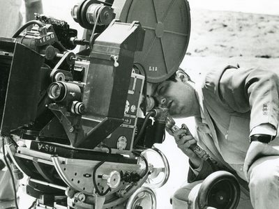 Stanley Kubrick filming Spartacus four years after writing the screenplay for the novella Burning Secret. The screenplay of Stefan Zweig's work was believed to be missing until it was discovered earlier this year.