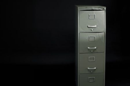 Dr. Lewis Fielding’s File Cabinet.