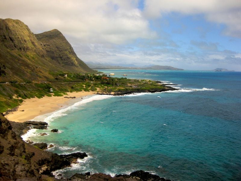 Makapu'u Point Lookout overlooking Windward Oahu, Hawaii | Smithsonian ...