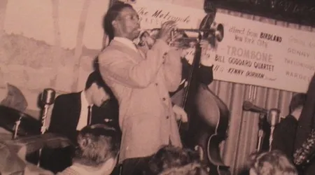 Jazz artist Michael “Bags” Davis pays tribute to trumpet legend Kenny Dorham (above, performing in Toronto in 1954) at Thursday night’s Take Five! jazz performance at the American Art Museum.
