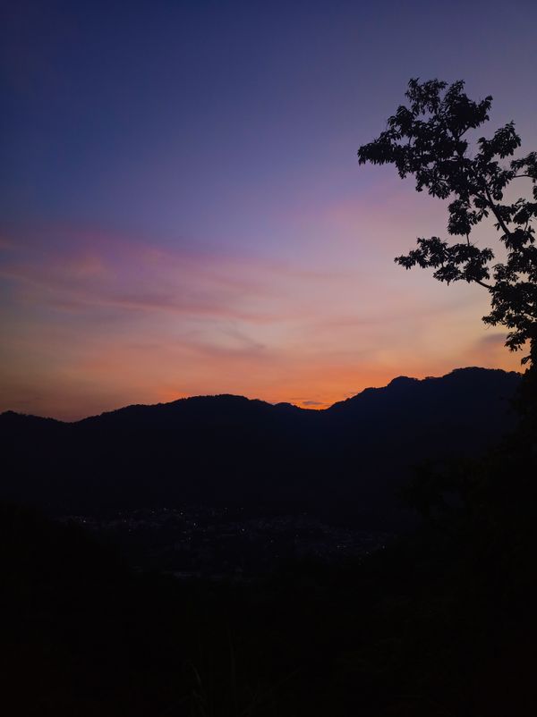 Blissful sunsets over the hills of Uttarakhand thumbnail