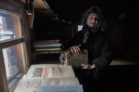 Agafia Lykova was born while her family was living alone in the wilderness. She is the only surviving member of the family.