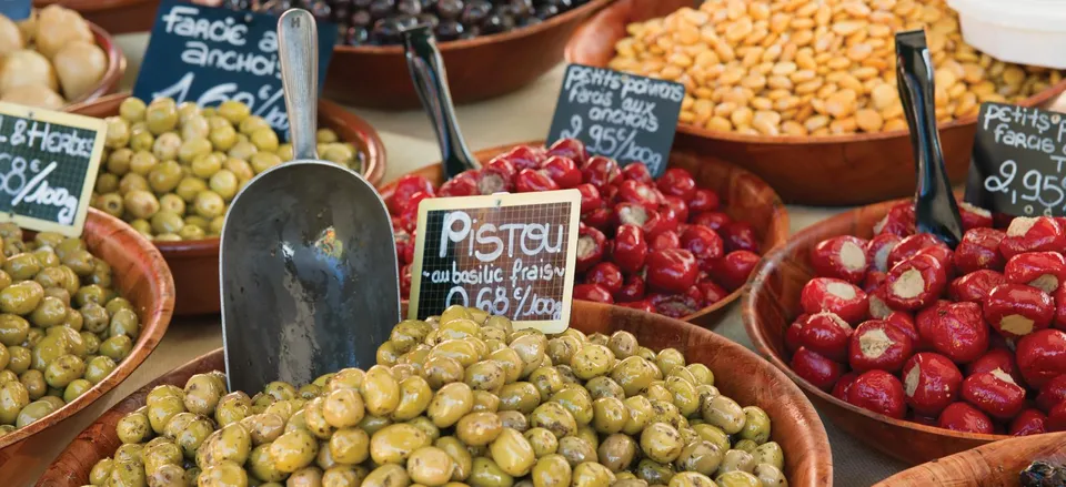  Traditional condiments in Provence 
