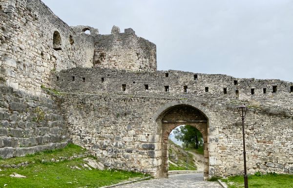 Ancient Berat Castle in Albania thumbnail